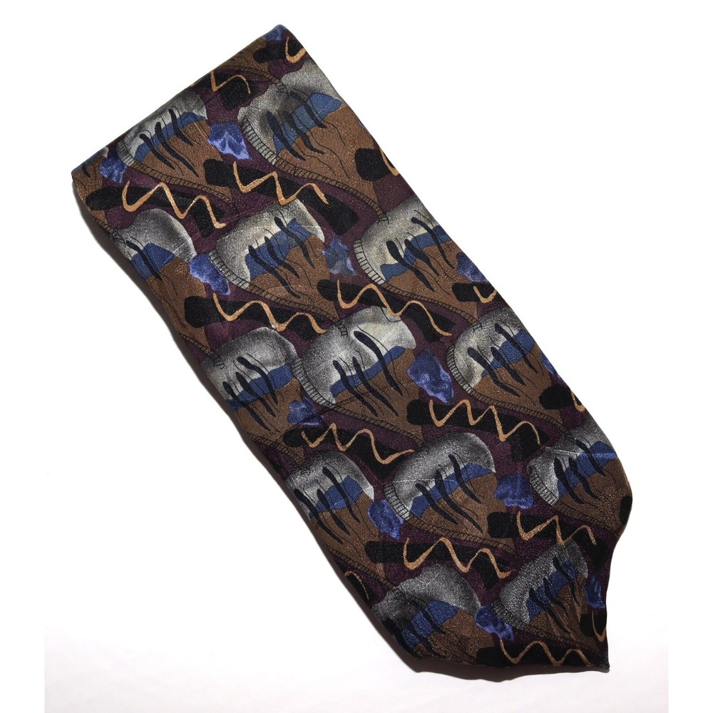 J. Garcia Jerry‎ Garcia Men's Geometric Silk Tie Neck Tie